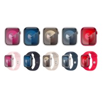 Apple Watch Series 9 GPS + Cellular 41mm Aluminium polarstern Milanaise-Armband gold